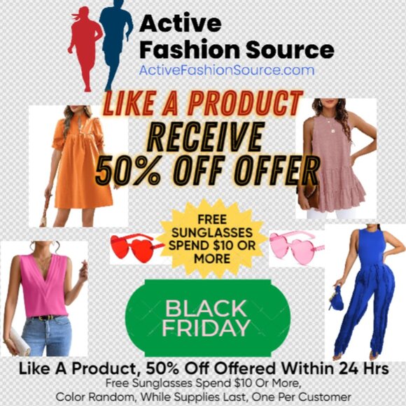LIKE A PRODUCT, RECEIVE A 50% OFF OFFER - Picture 1 of 1